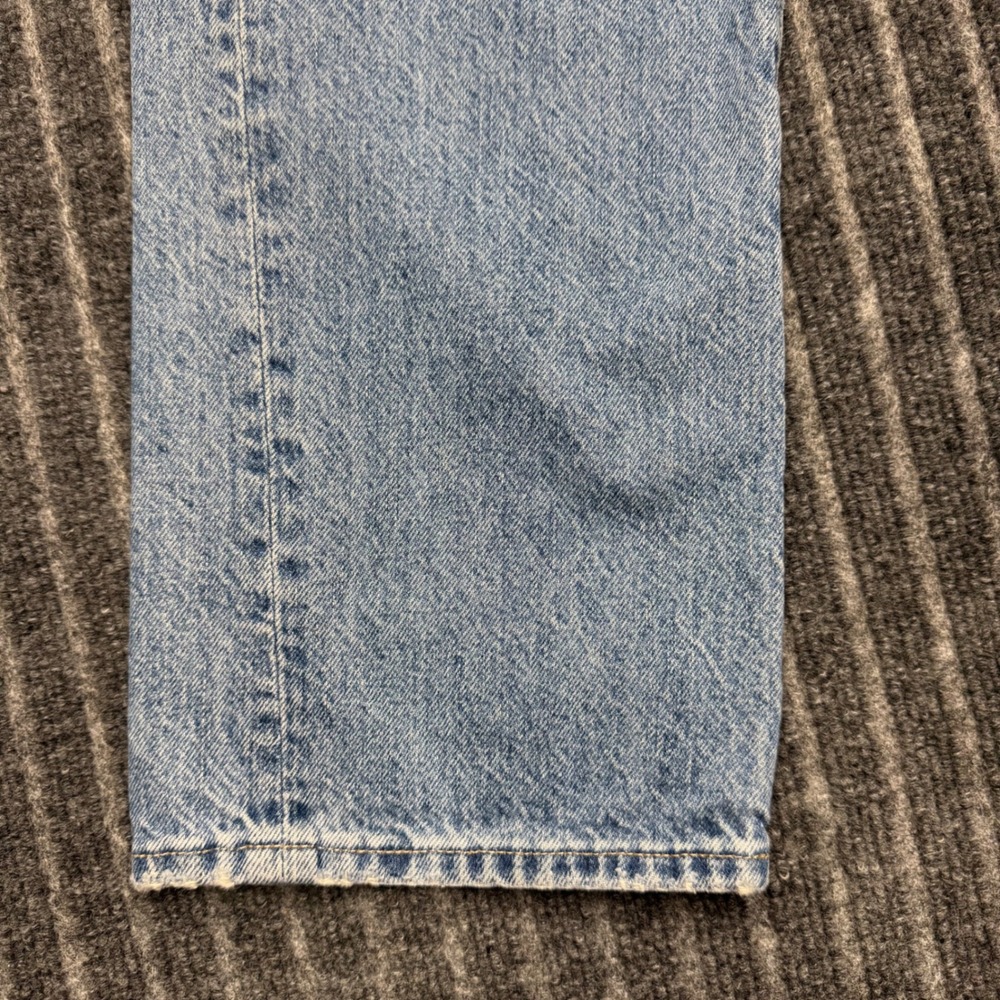Edwin Womens 27 Blue Kali Ankle Vintage Straight Floral Pocket Jeans (2355) - Picture 6 of 10